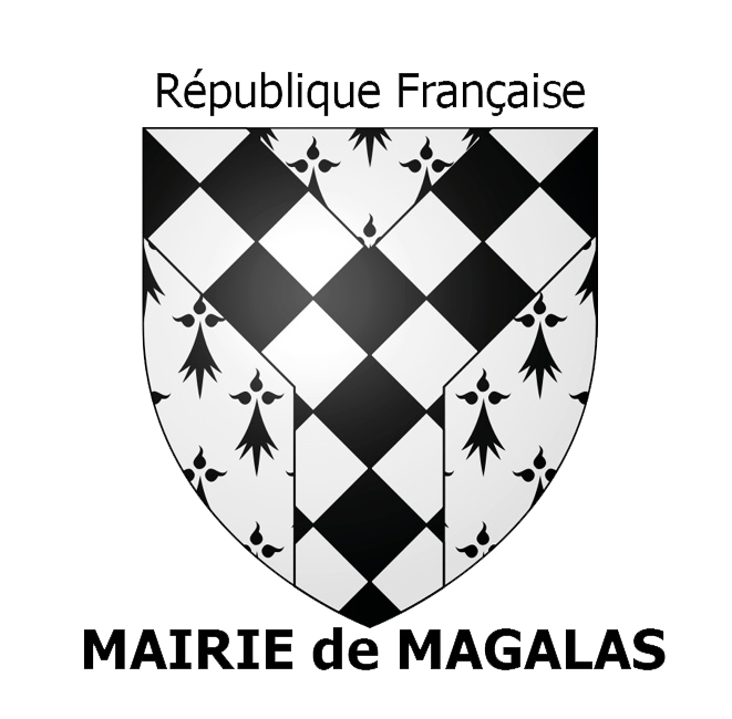 Blason de la commune de Magalas